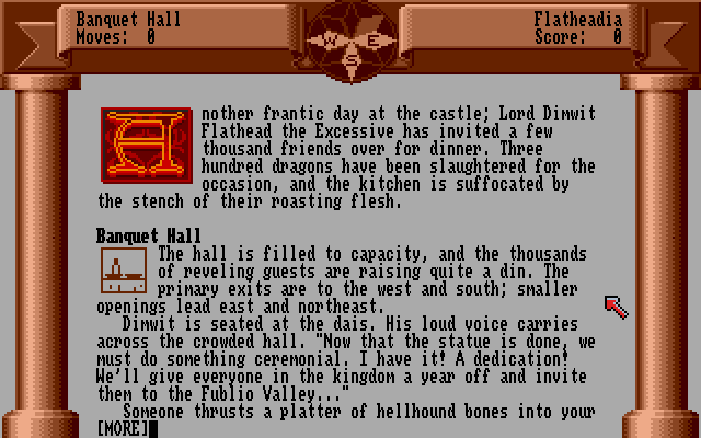 Zork Zero: The Revenge Of Megaboz screenshot 2 for Amiga